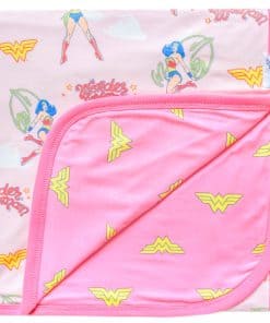 Manta de bebé de tres capas Copper Pearl: -Mujer Maravilla