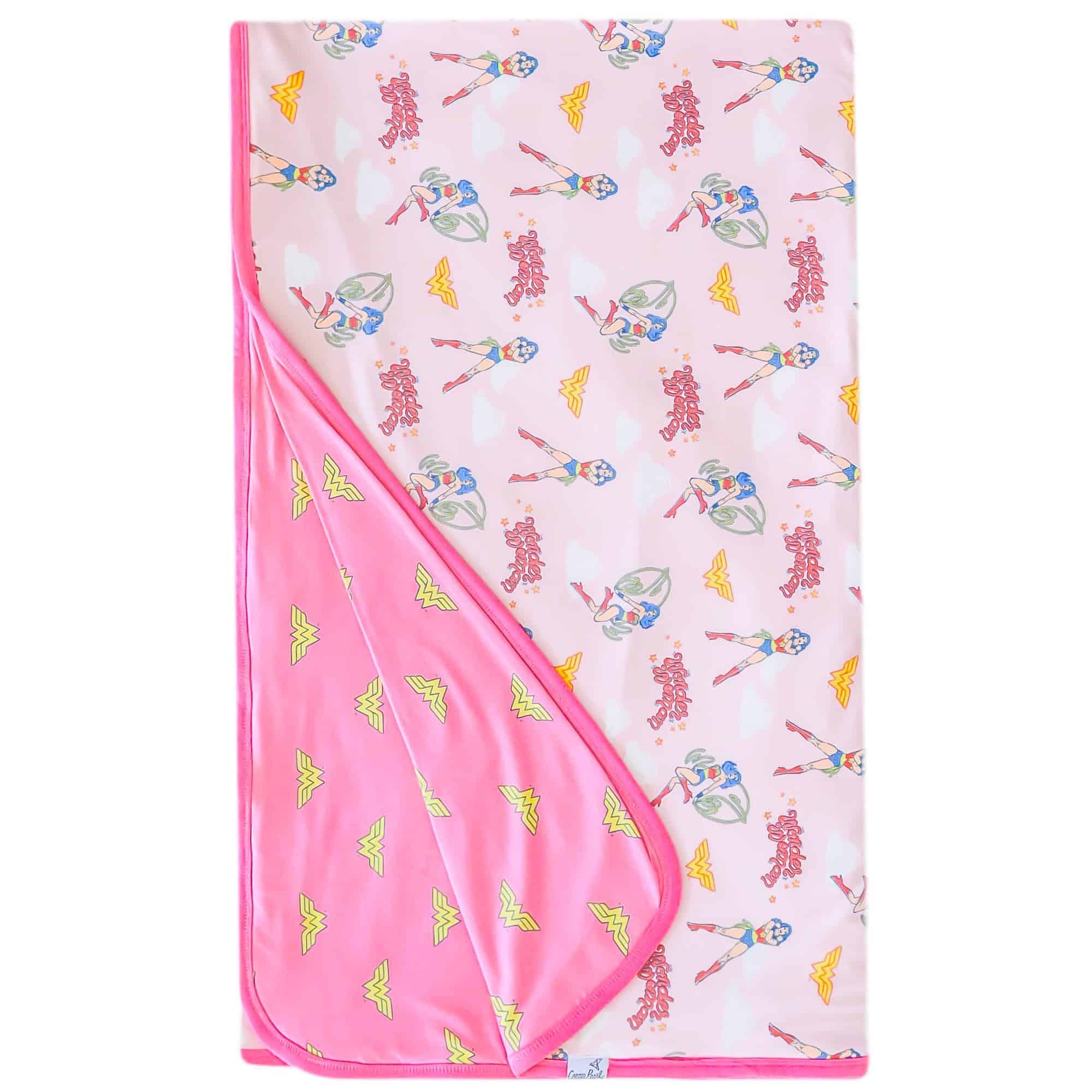 Cobija para Bebé Copper Pearl Wonder Woman de 3 Capas: