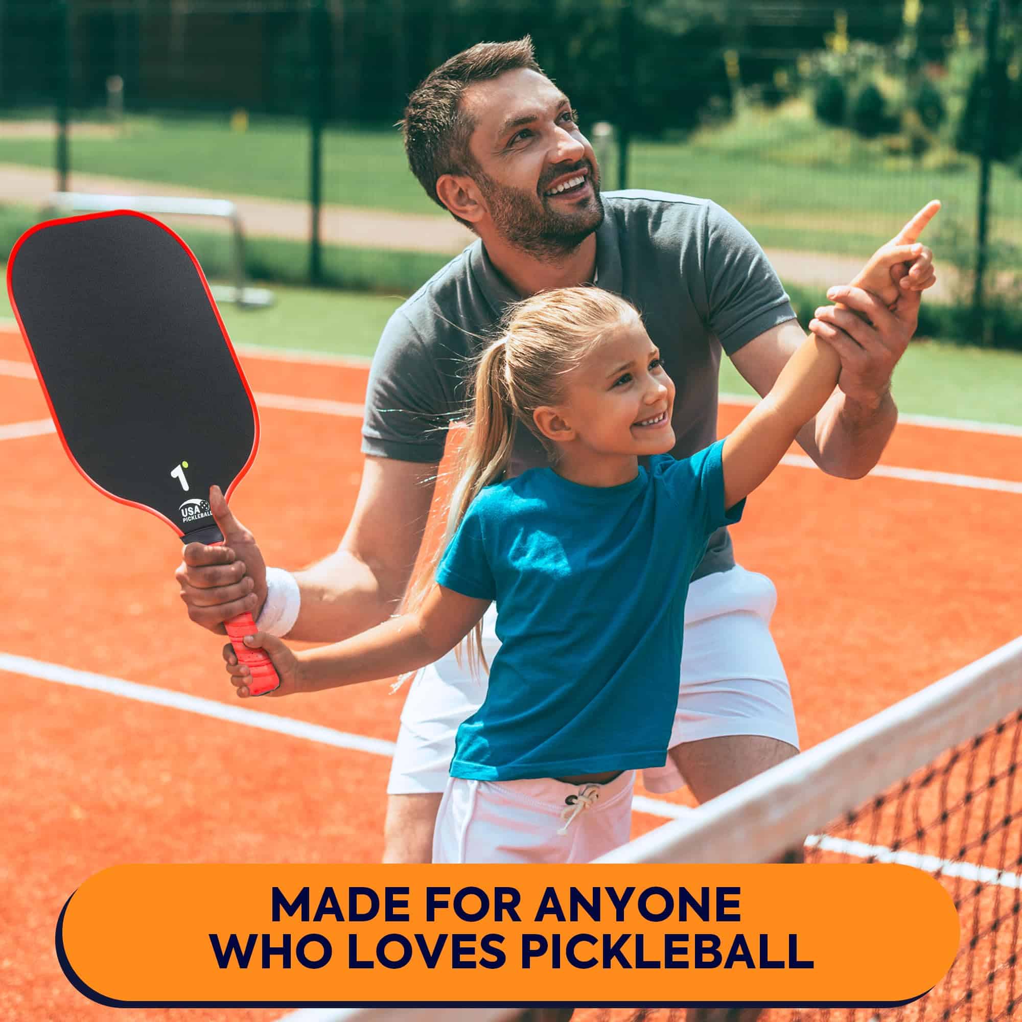 Juego de Palas de Pickleball DCC Online (Rojo) - Imagen 6