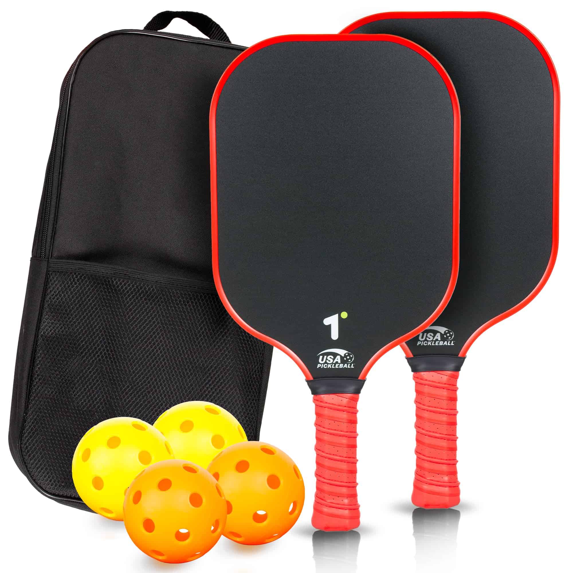 Juego de Palas de Pickleball DCC Online (Rojo)