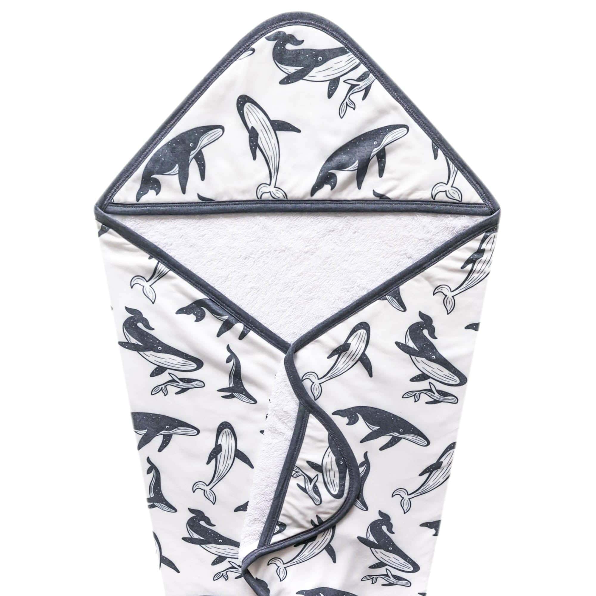 Toalla con capucha de baño de punto premium Copper Pearl