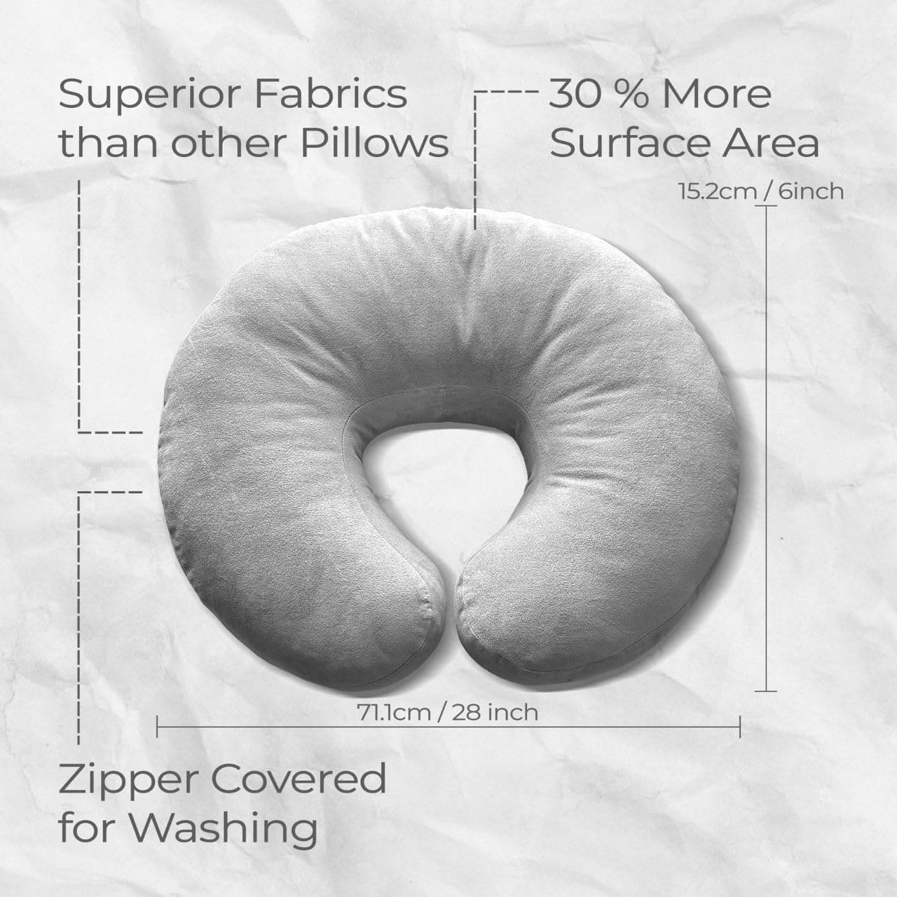 Cojín de lactancia One Z - ¡Cubierta integrada de - Imagen 5