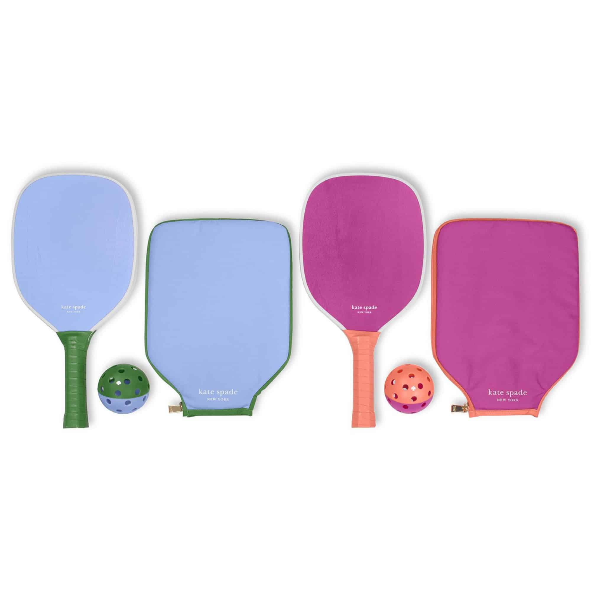 Set de Pickleball Kate Spade New York Let's Rally Azul y - Imagen 3