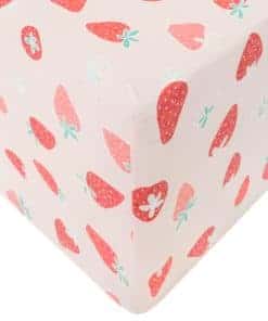 Sábanas de Cuna de Punto Premium Copper Pearl -Fresa