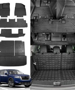 Tapetes de piso Rongtaod compatibles con Nissan Pathfinder