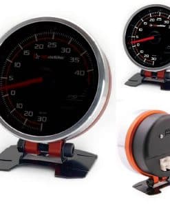 Medidor de presión de turbo Shadow PRO3 40PSI 2 pulgadas