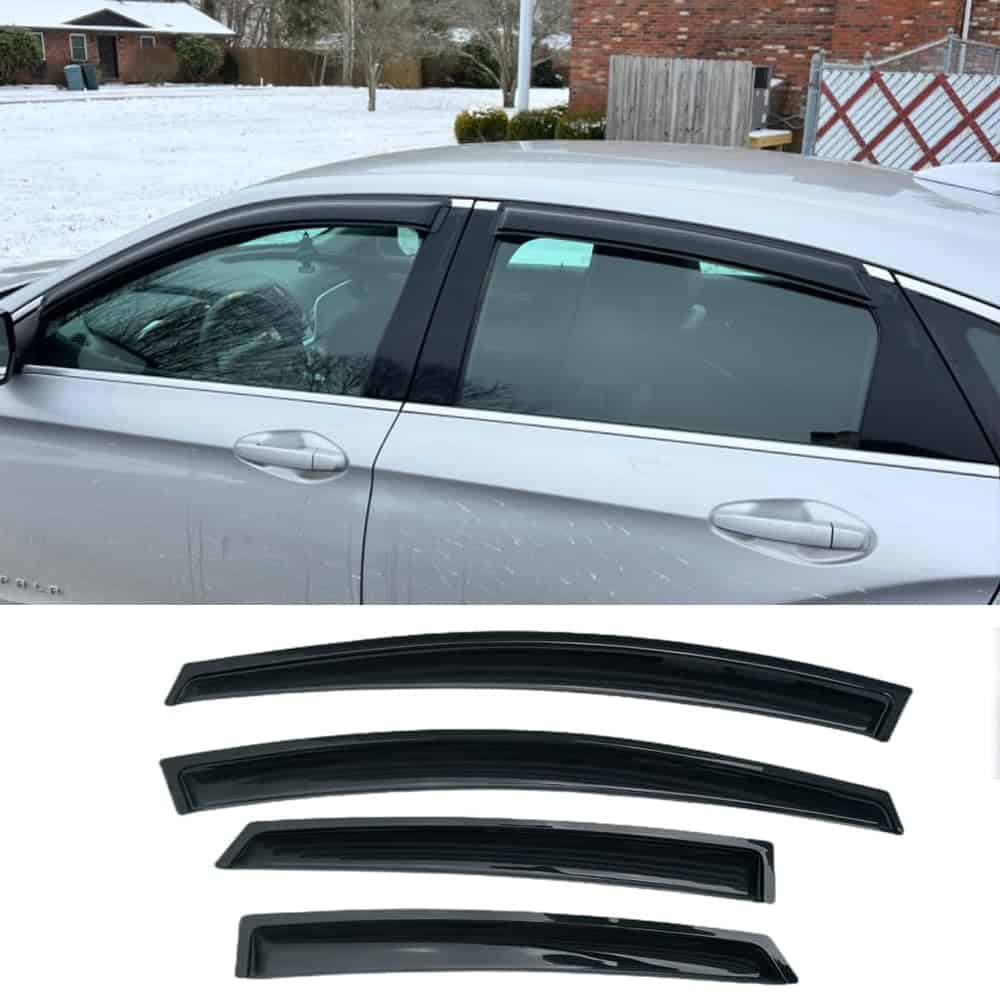 Deflector de Viento para Ventana Lateral a -Humo Oscuro - Imagen 3