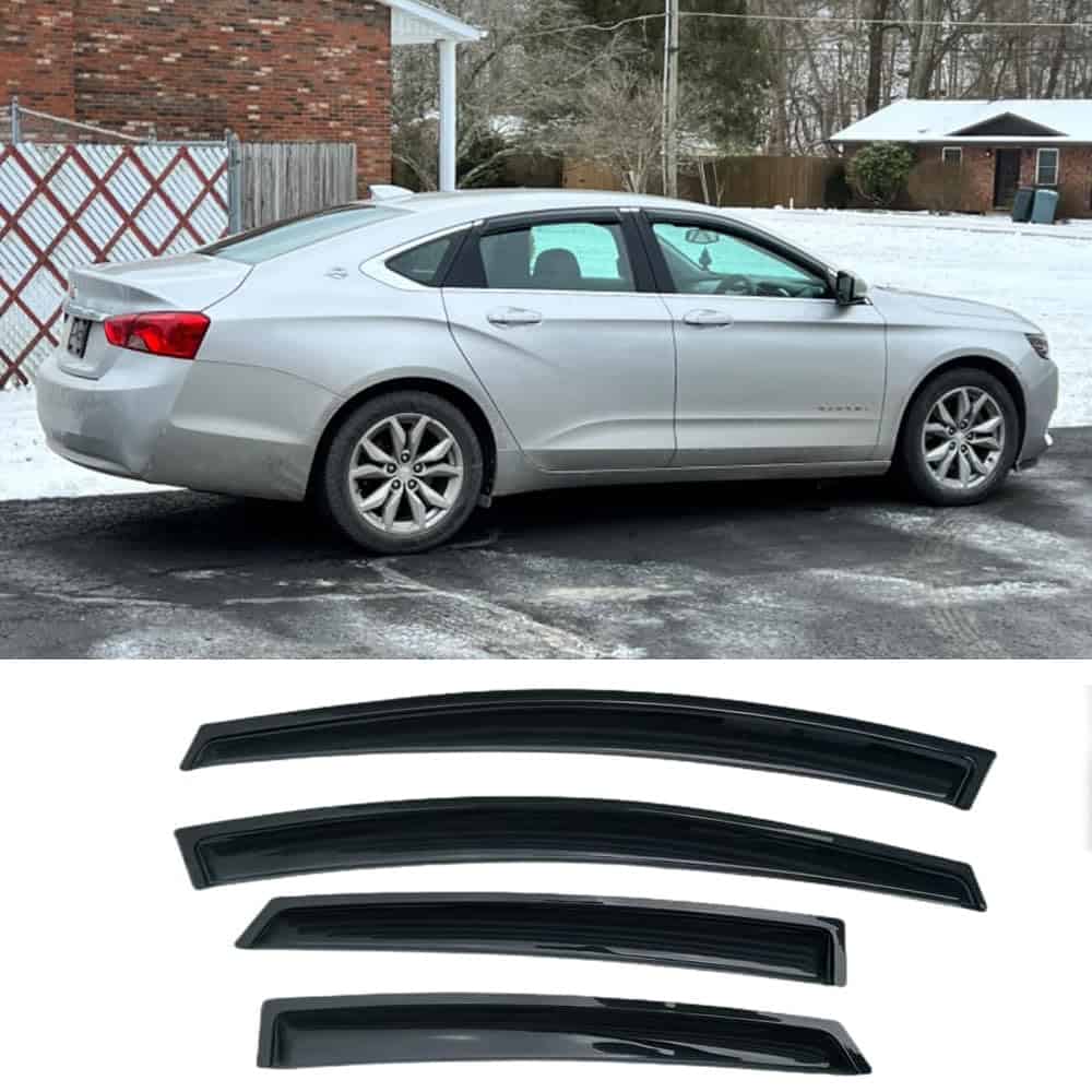 Deflector de Viento para Ventana Lateral a -Humo Oscuro