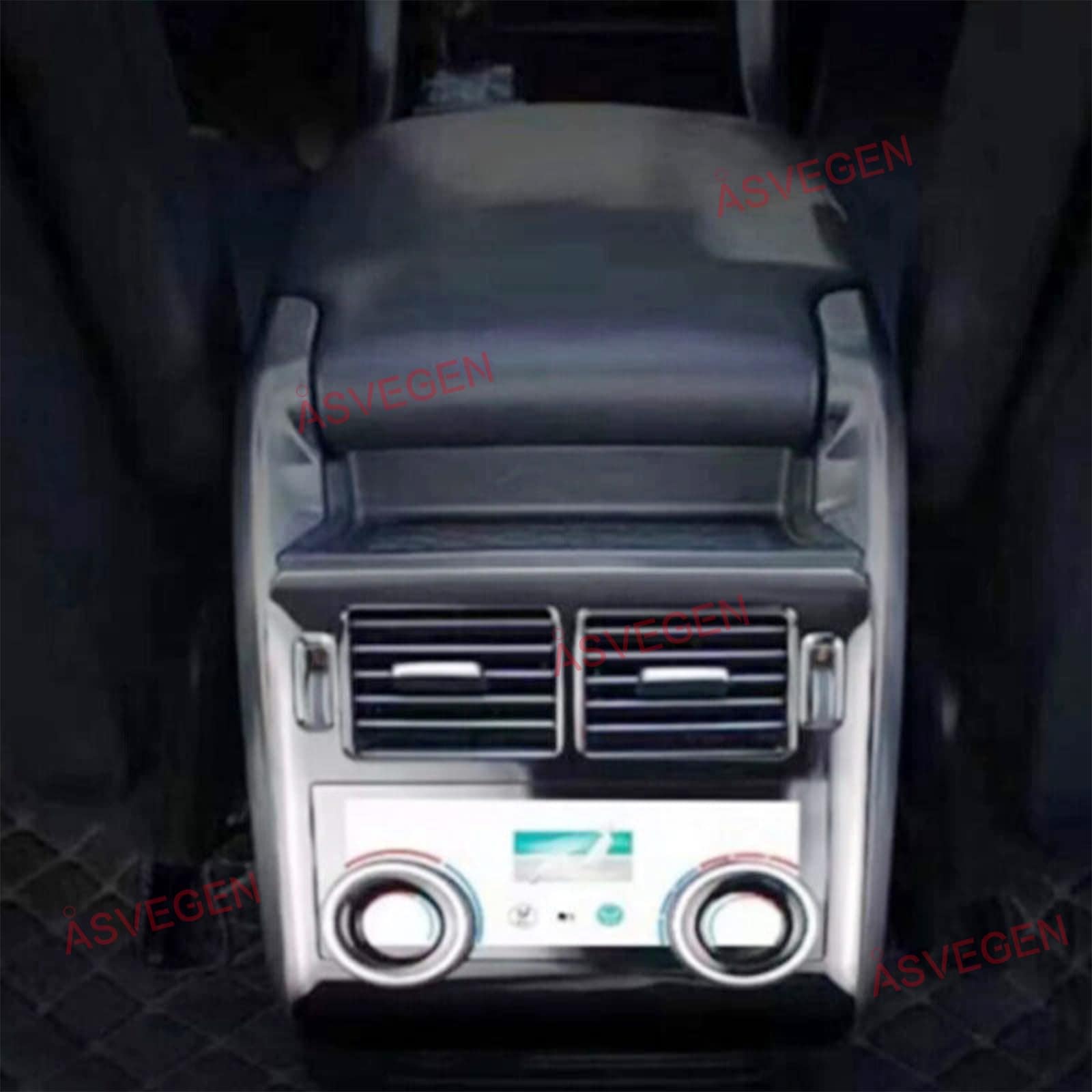 Panel de Control de Clima de Pantalla -Roble Caoba - Imagen 4