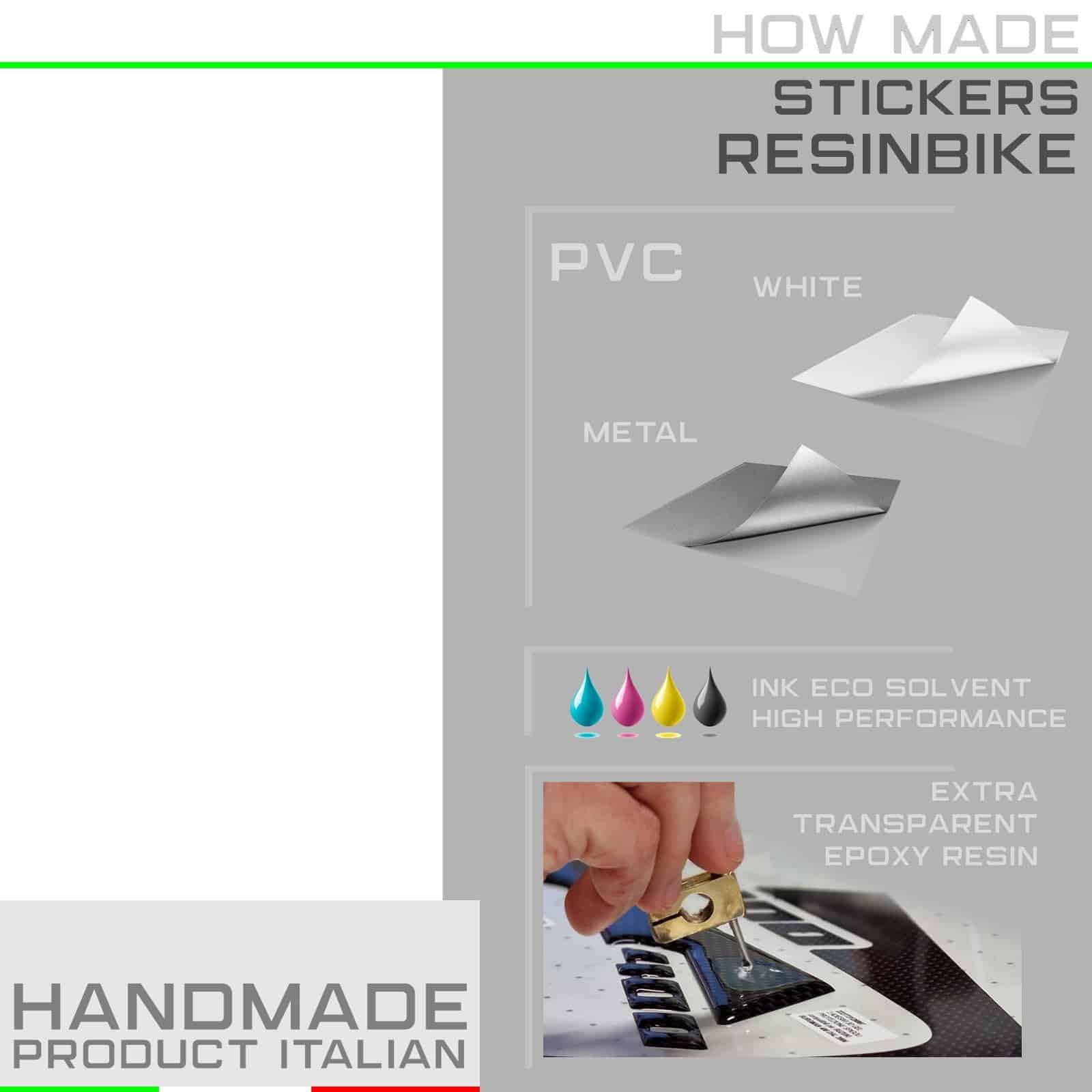 Stickers 3D para Moto Resin Bike Compatible con BMW R 1300 - Imagen 8