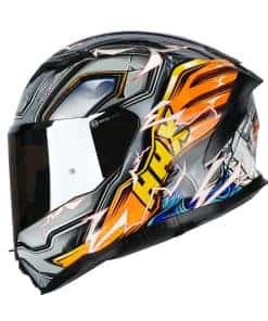 Casco Integral Aerodinámico HAX Force Glow-in-the-Dark para