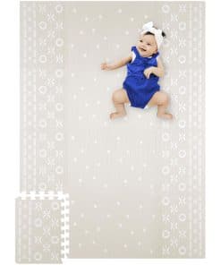 Tapete de Juego de Espuma Gudi para Bebé 5.6 x 4 ft -
