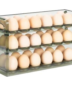 Organizador de Huevos para 36 Huevos, -Verde