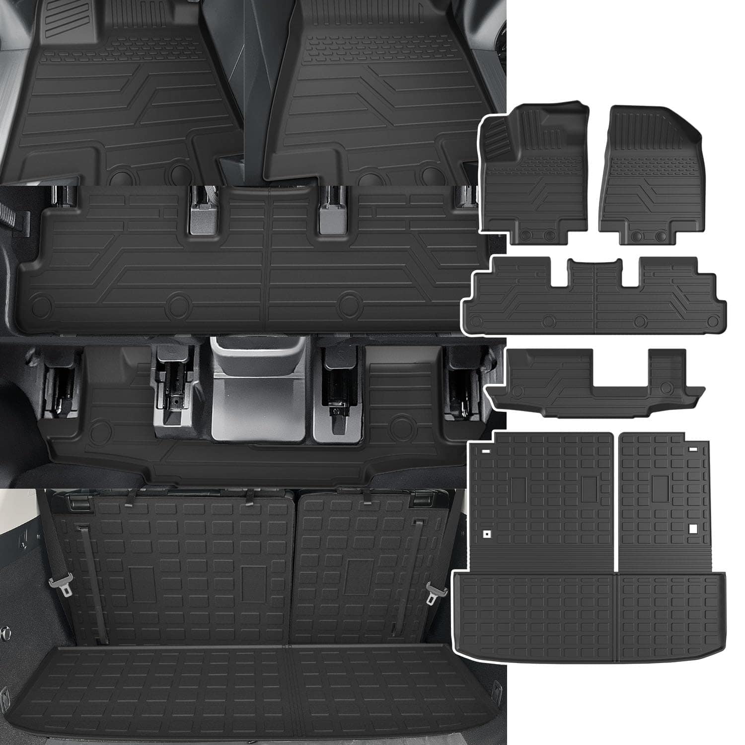 Tapete de Piso Compatible con Nissan Pathfinder 2022-2025