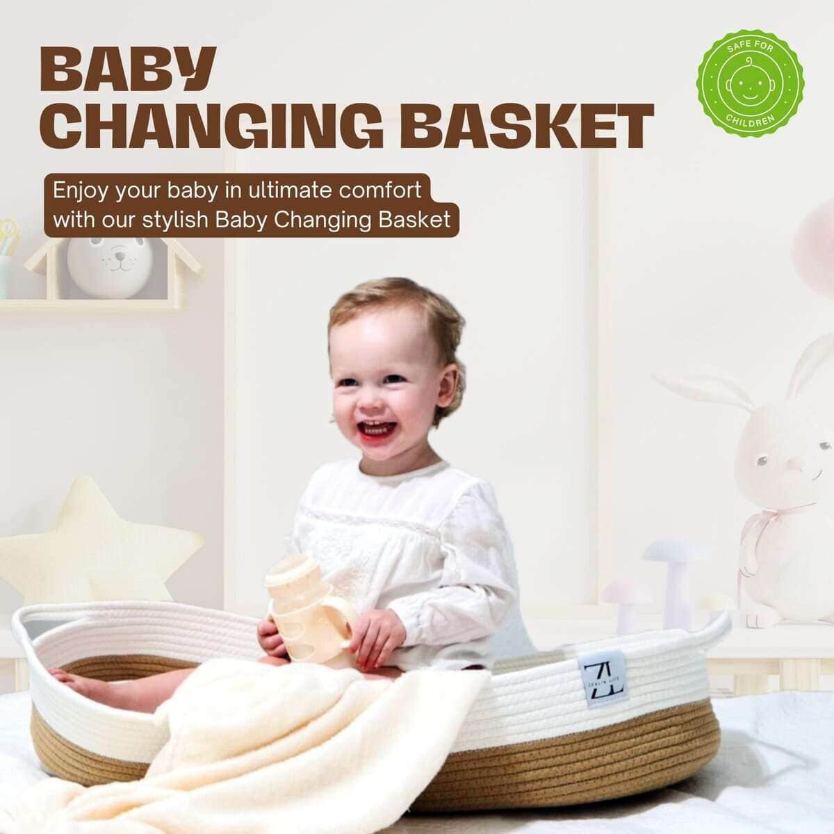 Cesto para Cambiar Bebés ZEAL'N LIFE para Cambiador de - Imagen 5