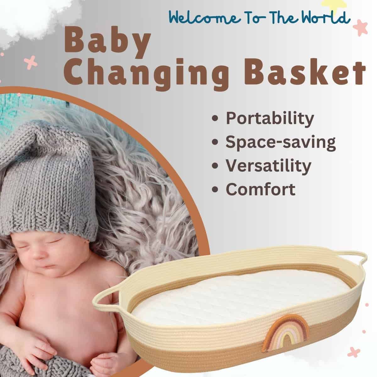 Cesto para Cambiar Bebés ZEAL'N LIFE para Cambiador de - Imagen 10