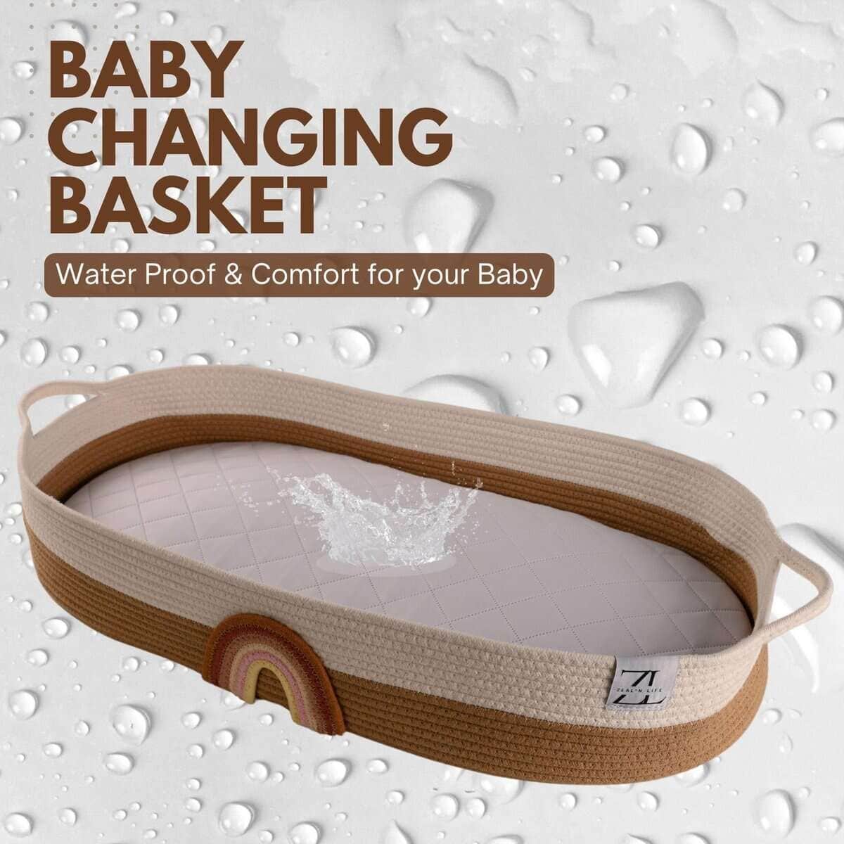 Cesto para Cambiar Bebés ZEAL'N LIFE para Cambiador de - Imagen 6