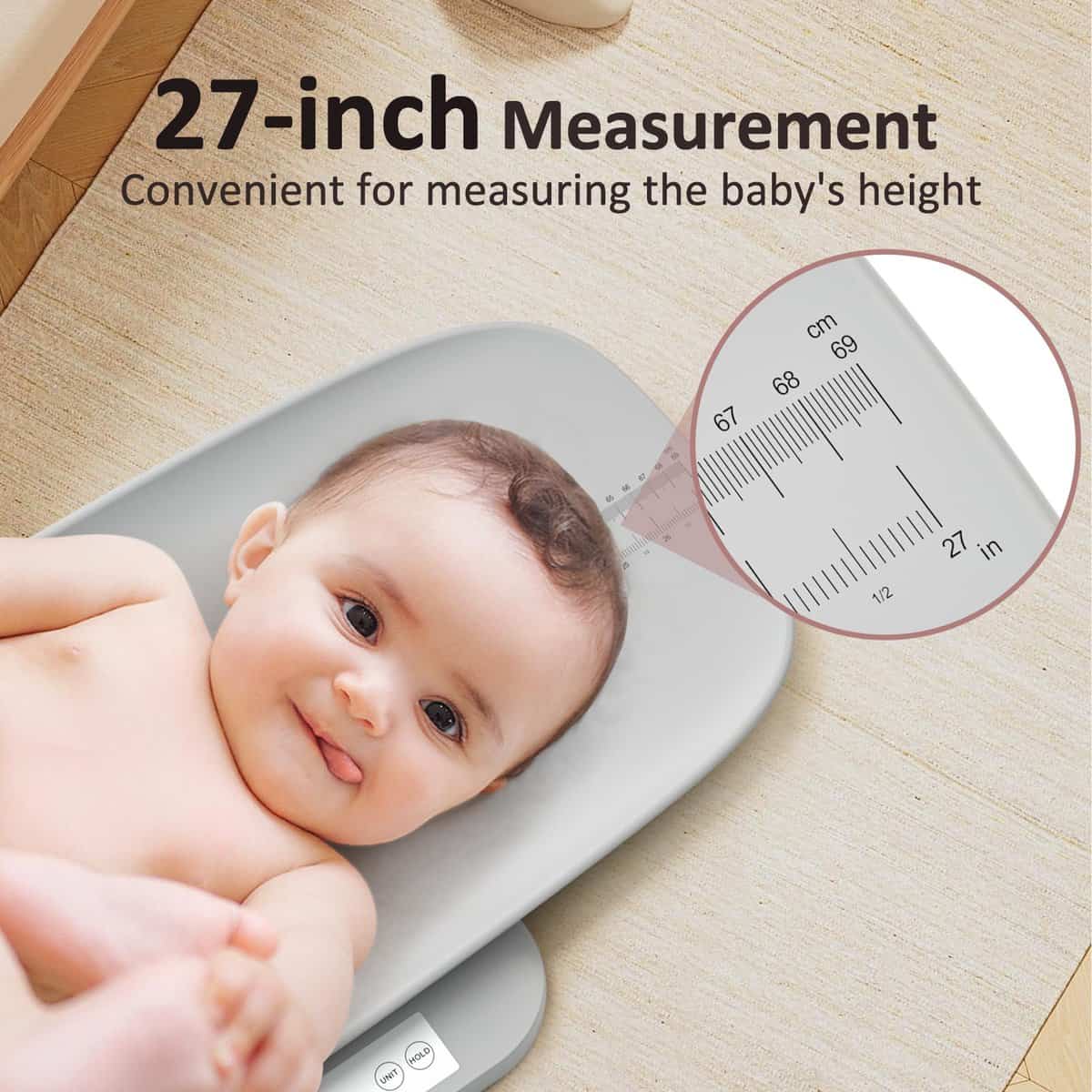 Báscula Multifuncional para Bebés y Mascotas - Pesa Hasta - Imagen 4