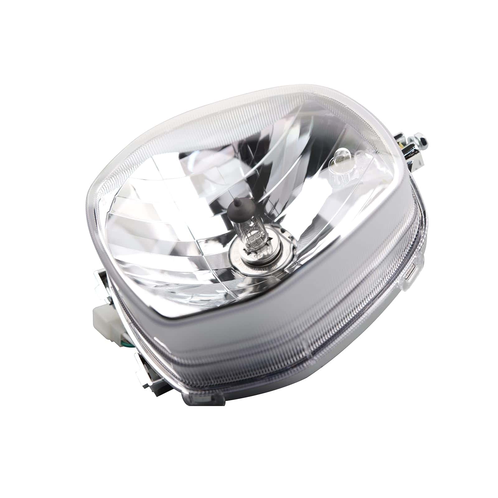 Mokuo Ensamblaje de luz delantera de motocicleta 12V 35W - Imagen 3