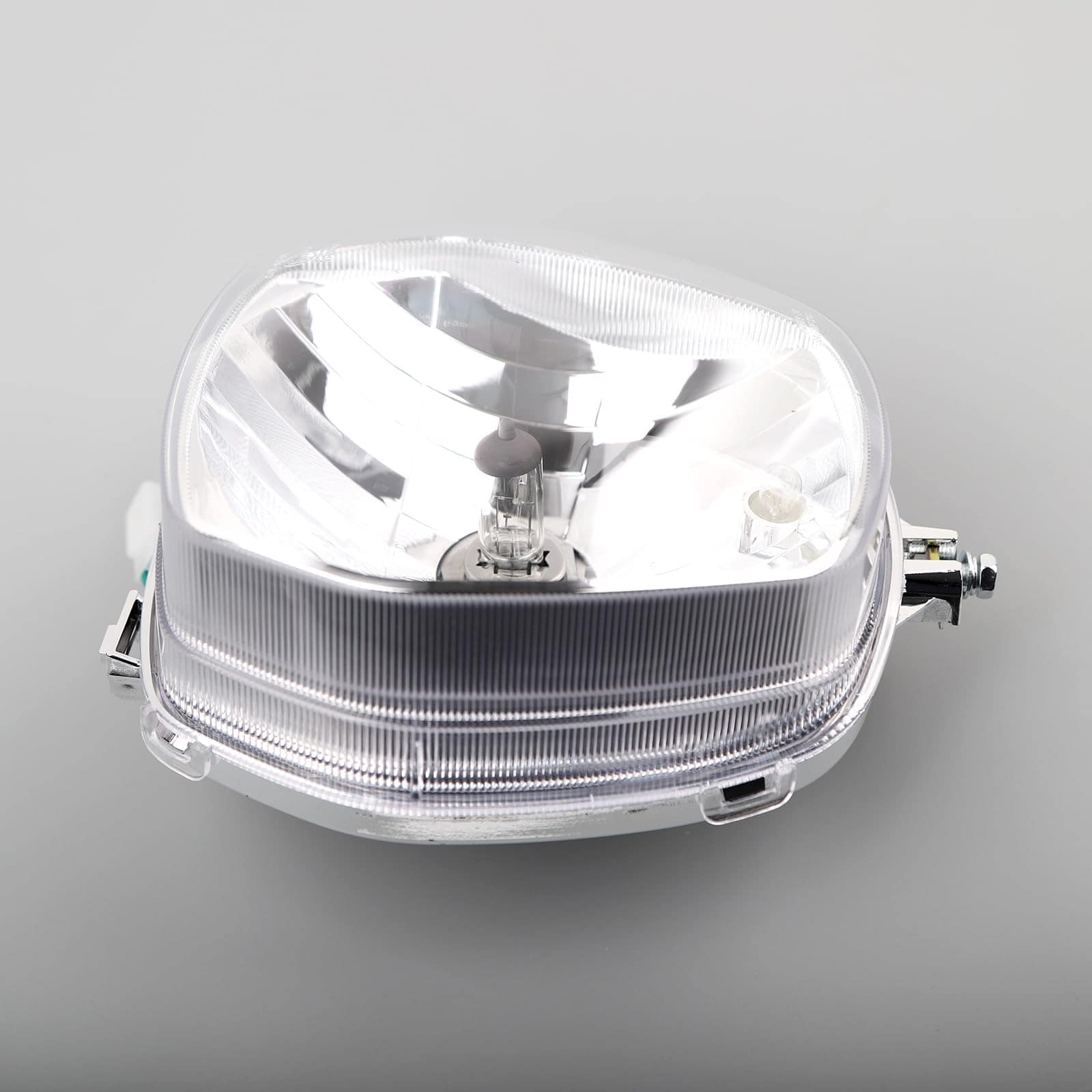 Mokuo Ensamblaje de luz delantera de motocicleta 12V 35W - Imagen 7