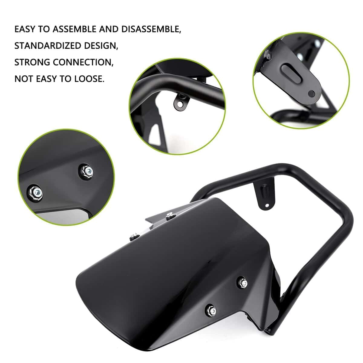 Parabrisas de Motocicleta Mokuo en Material ABS Compatible - Imagen 3