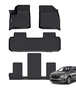 Tapetes para piso GINOWY para Buick Enclave 2018-2024,