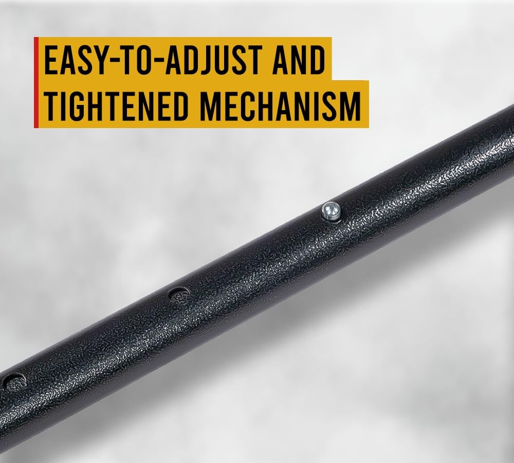 Barra de Bloqueo de Carga Telescópica Ajustable de Acero - Imagen 4