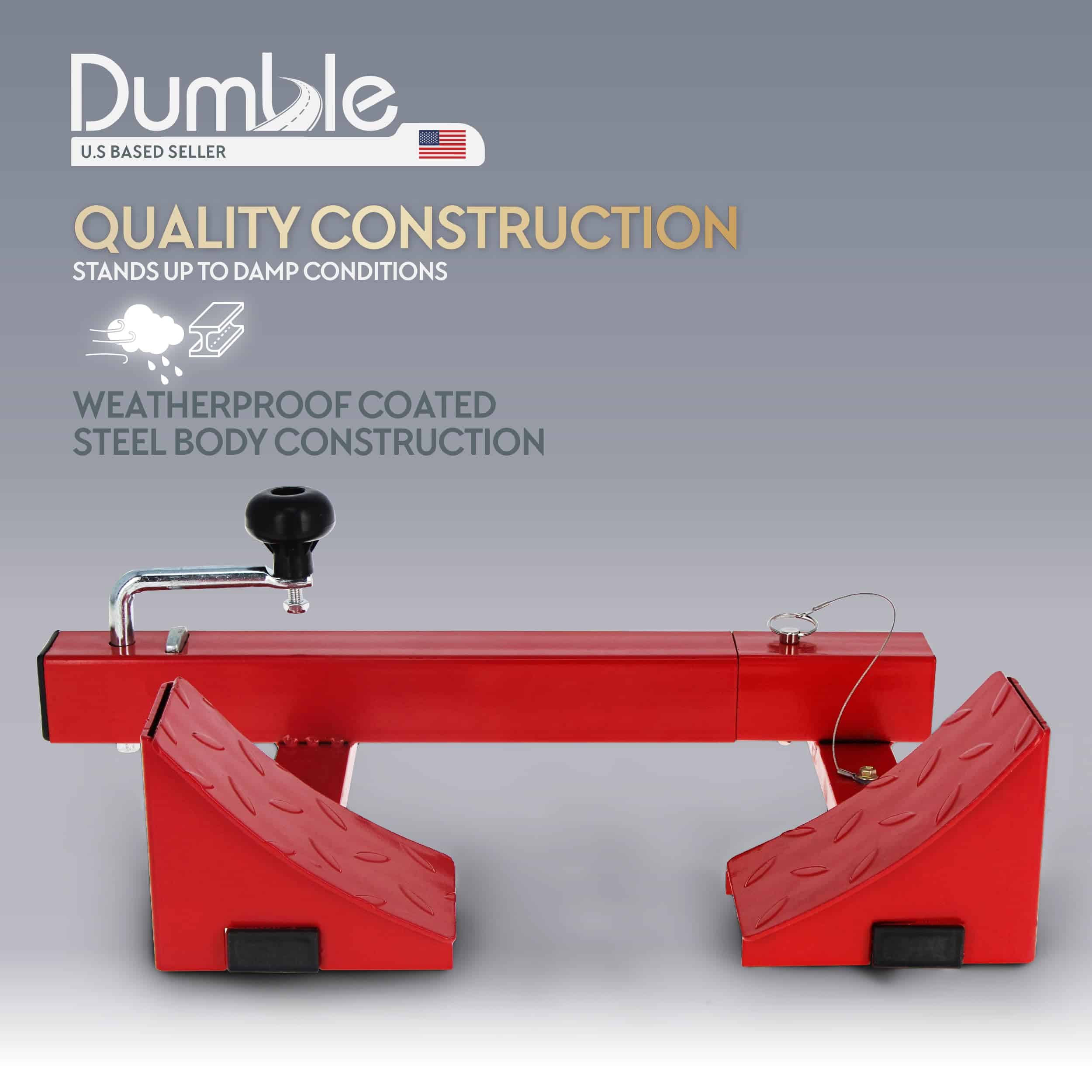 Dumble Wheel Chock - Bloques de neumáticos ajustables para - Imagen 6