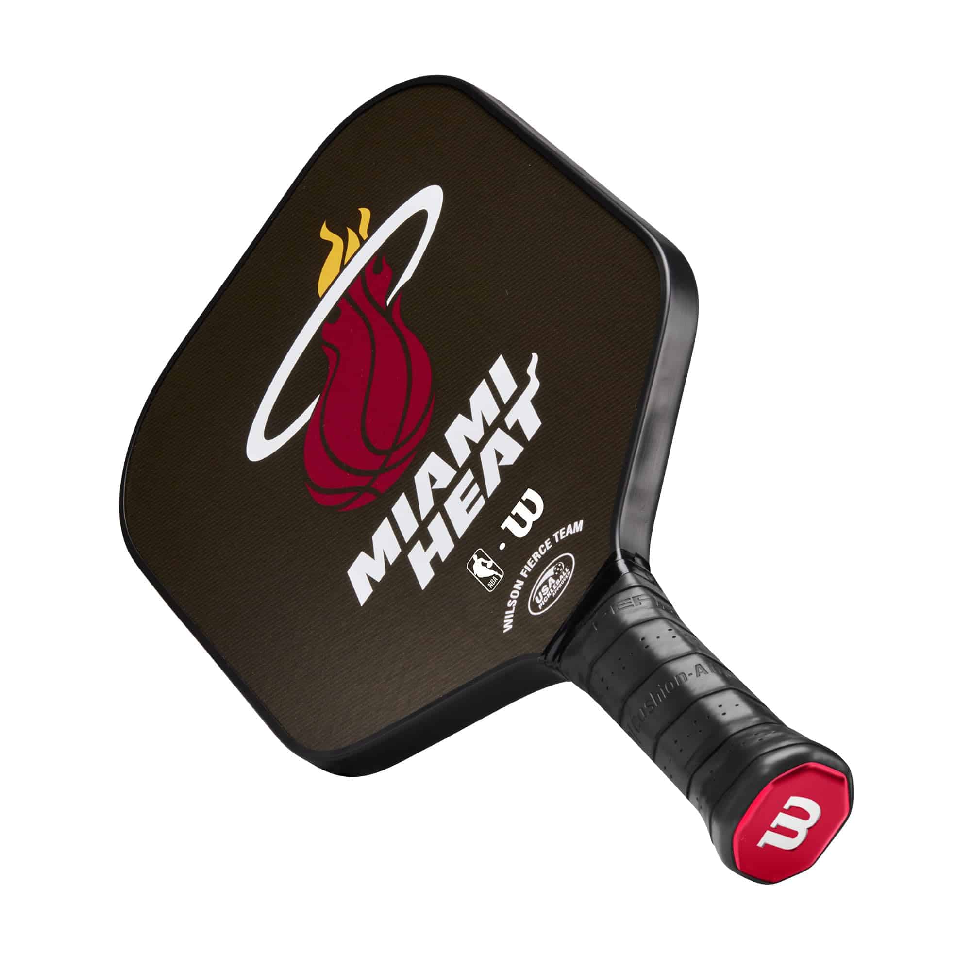 Paleta de Pickleball Wilson NBA Collection -Negro/Rojo - Imagen 7