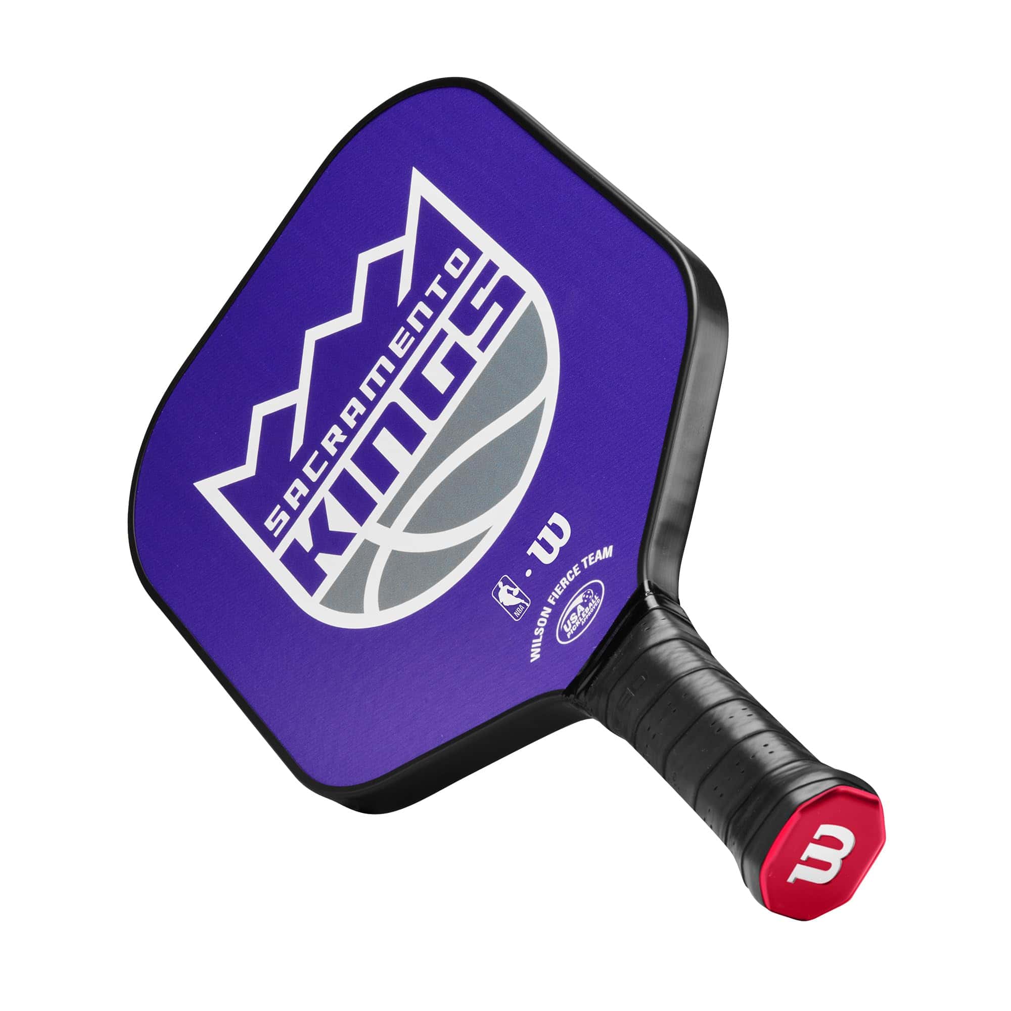 Pala de Pickleball Wilson NBA Collection -Morado/Blanco - Imagen 7