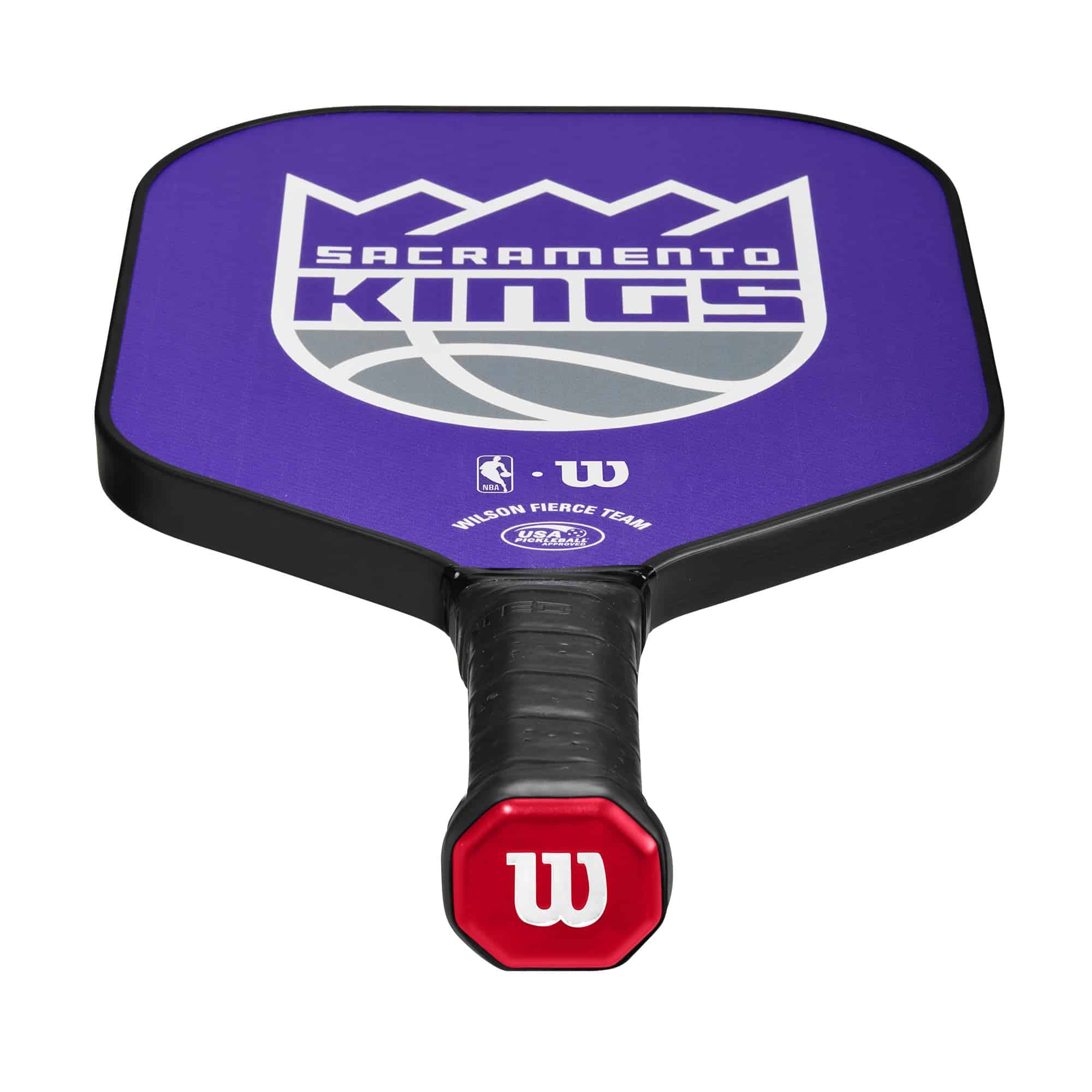 Pala de Pickleball Wilson NBA Collection -Morado/Blanco - Imagen 5