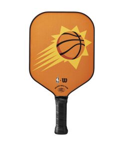 Pala de Pickleball Wilson NBA Collection -Morado/Naranja