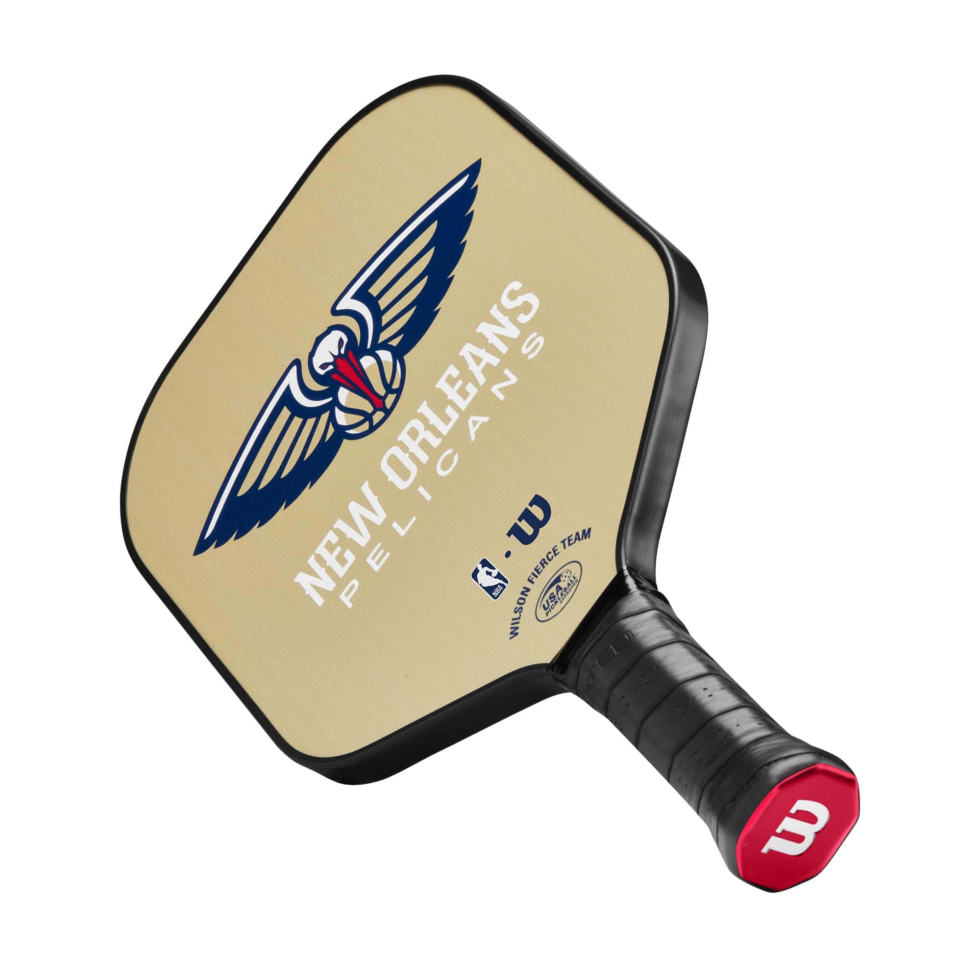 Pala de Pickleball Wilson NBA Collection -Tan/Navy - Imagen 7