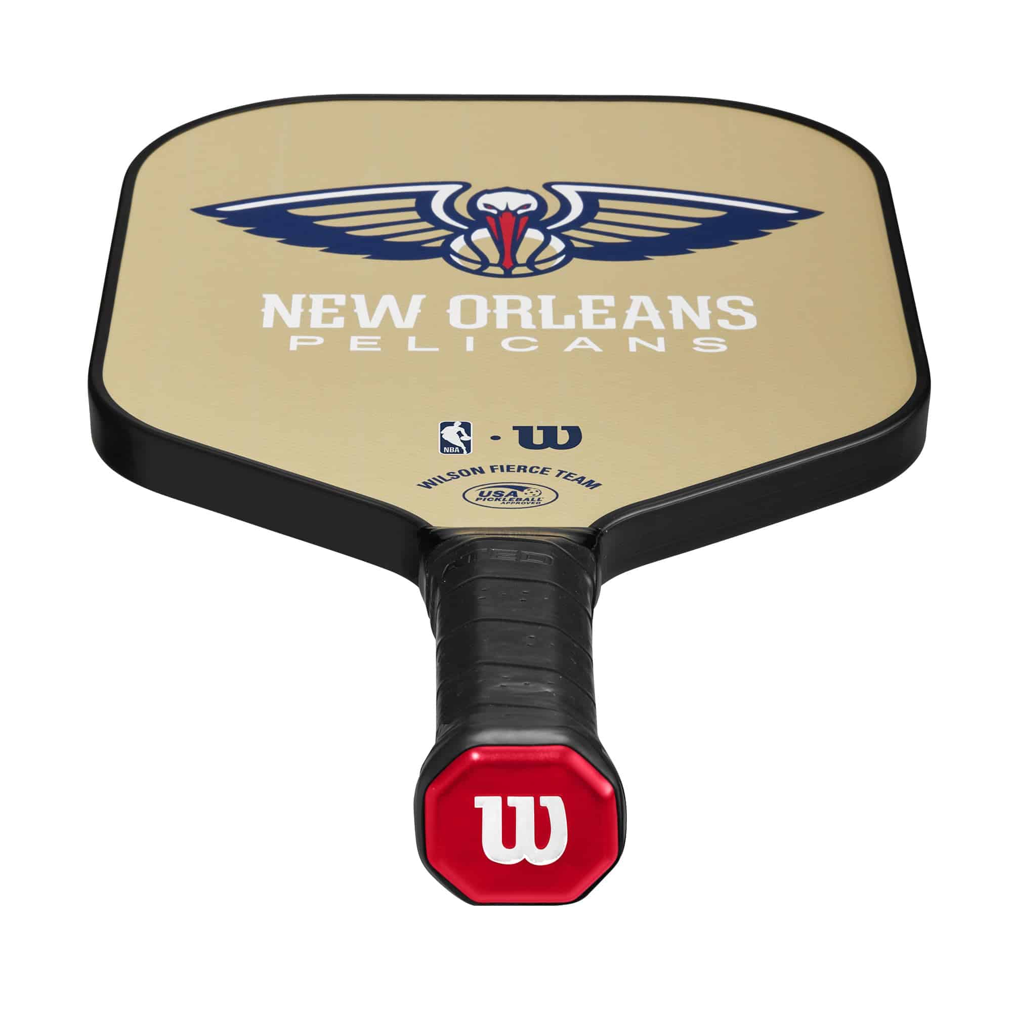 Pala de Pickleball Wilson NBA Collection -Tan/Navy - Imagen 5