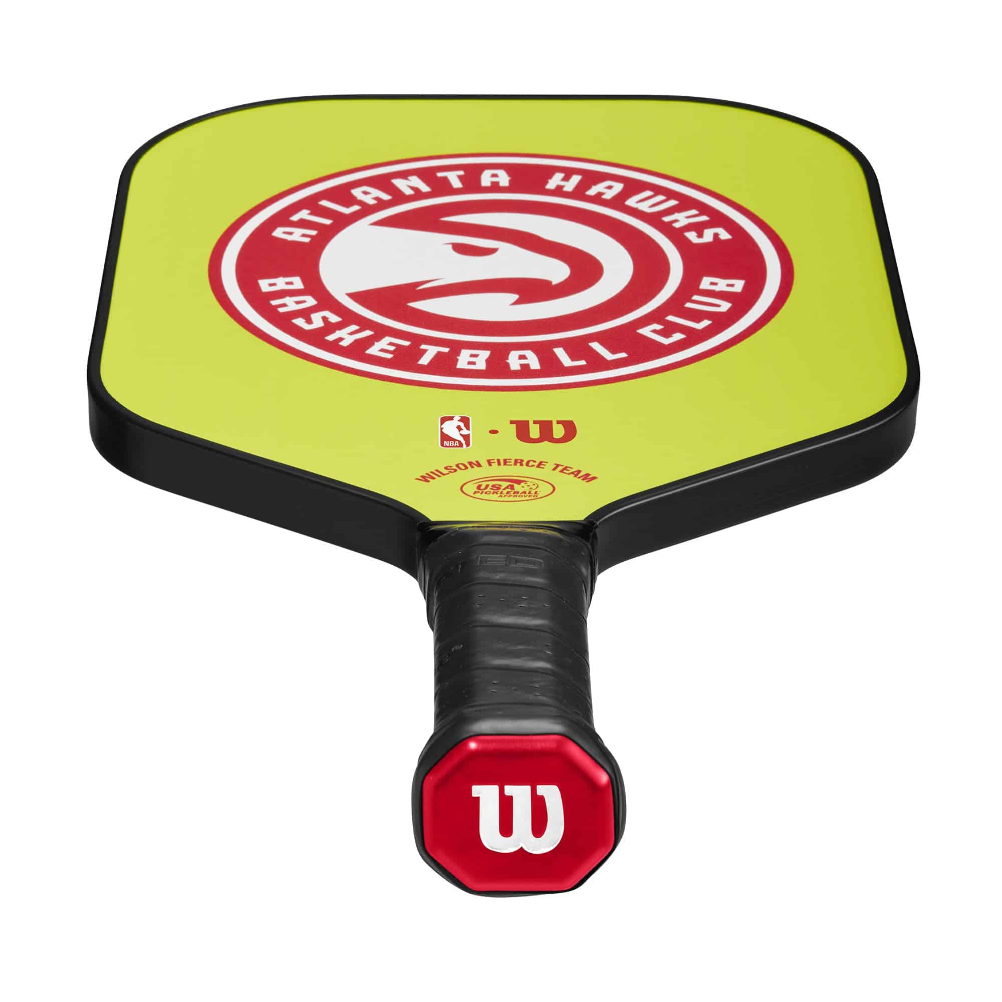 Paleta de Pickleball Wilson NBA Collection -Amarillo/Rojo - Imagen 5