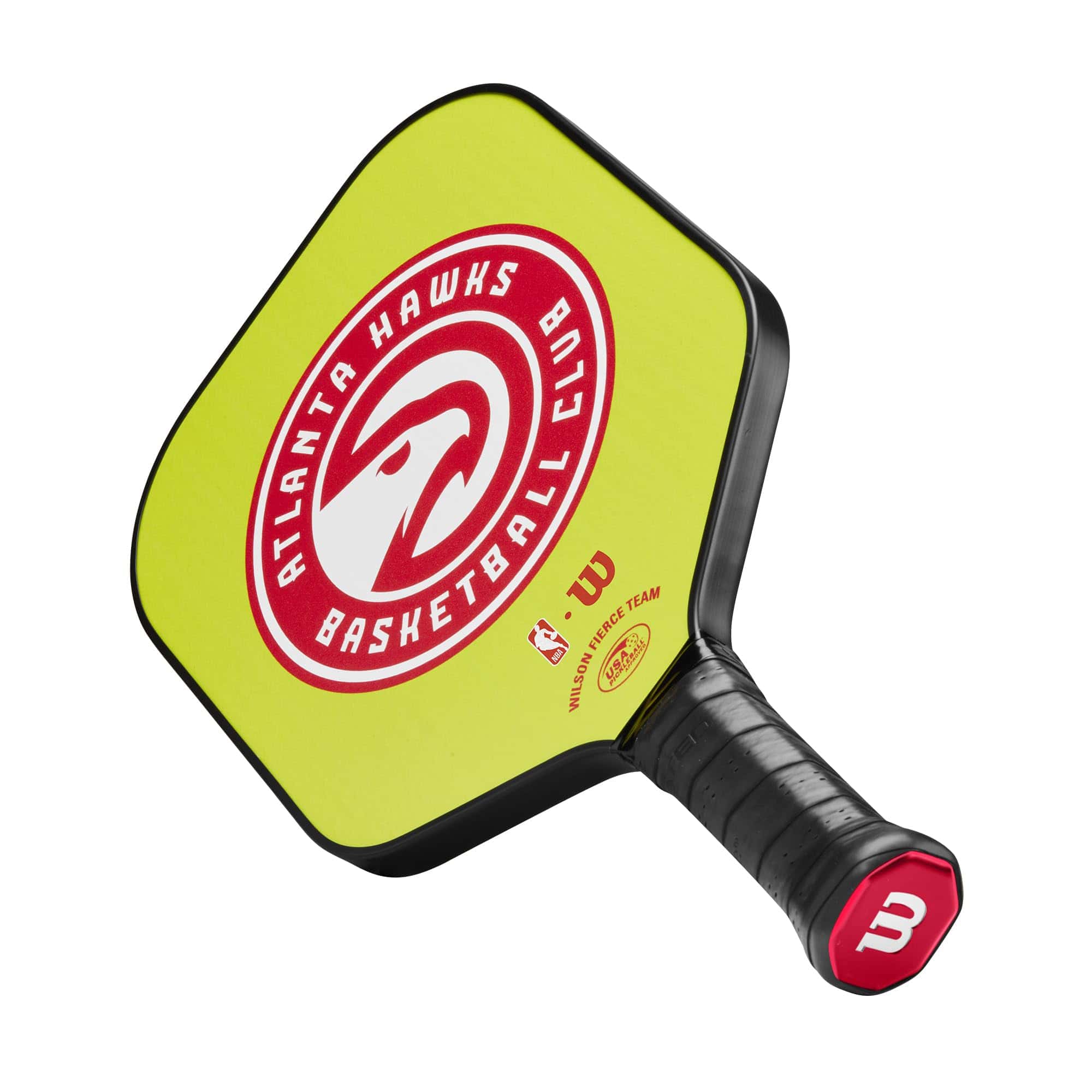 Paleta de Pickleball Wilson NBA Collection -Amarillo/Rojo - Imagen 7