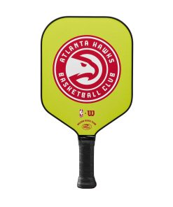 Paleta de Pickleball Wilson NBA Collection -Amarillo/Rojo