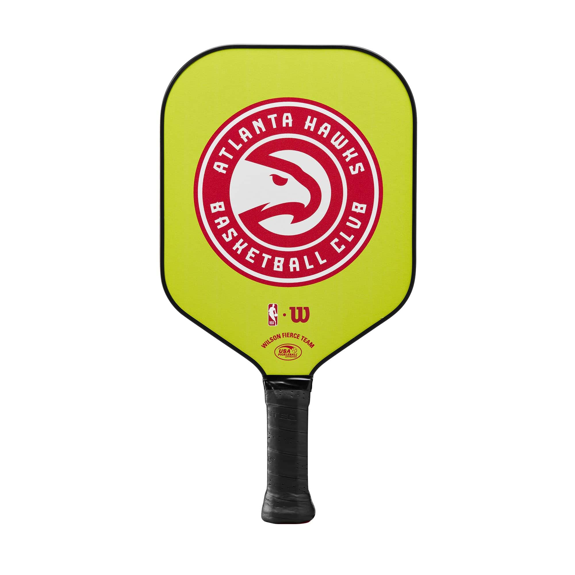 Paleta de Pickleball Wilson NBA Collection -Amarillo/Rojo