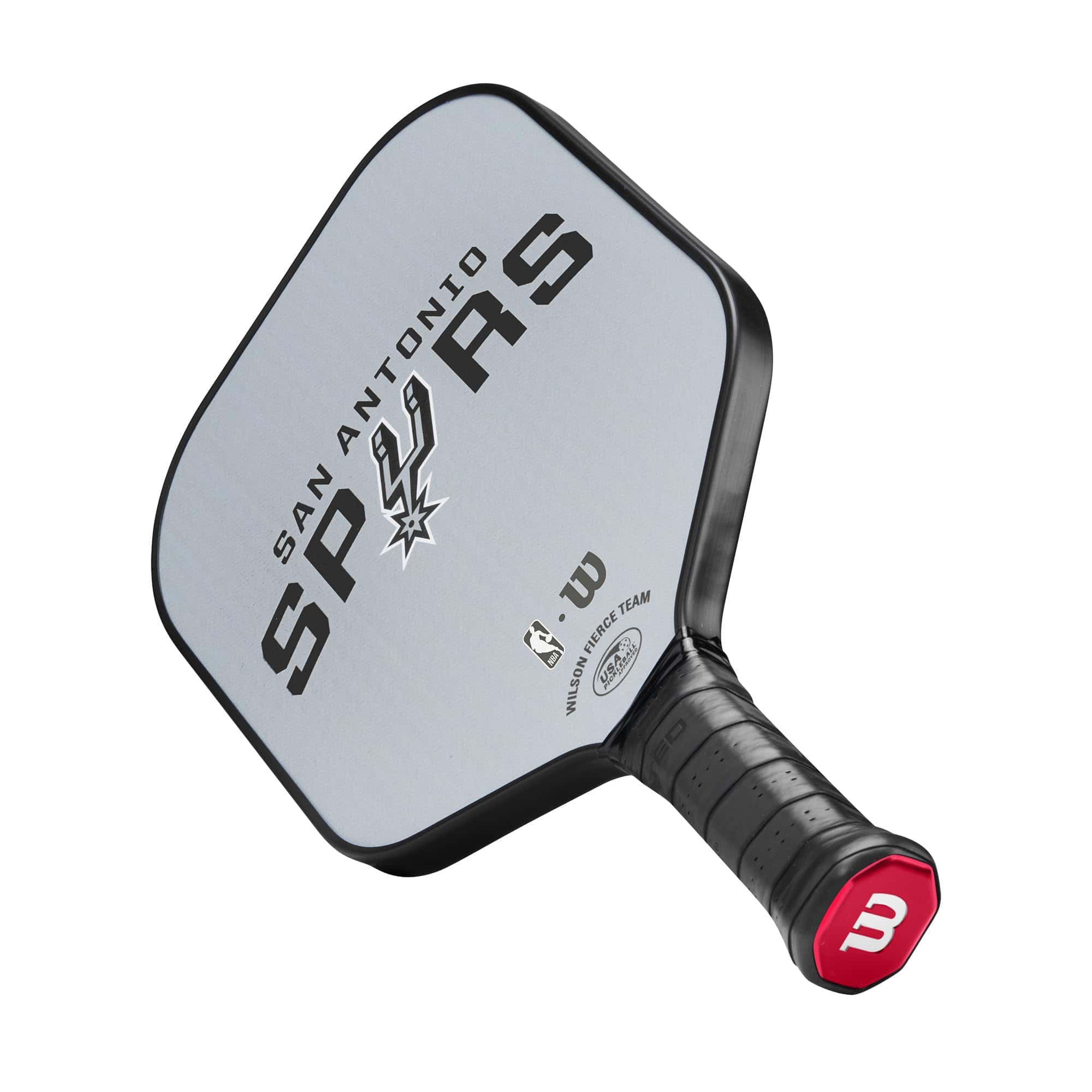 Pala de Pickleball Wilson NBA Collection -Negro/Gris - Imagen 7