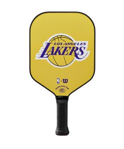 Wilson NBA Colección Fierce Team Pala de -Amarillo/Morado