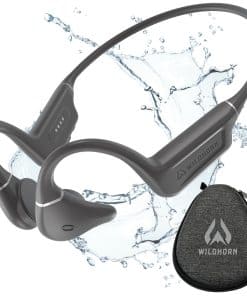 Audífonos de conducción ósea Wildhorn Crank Bluetooth 5.4,