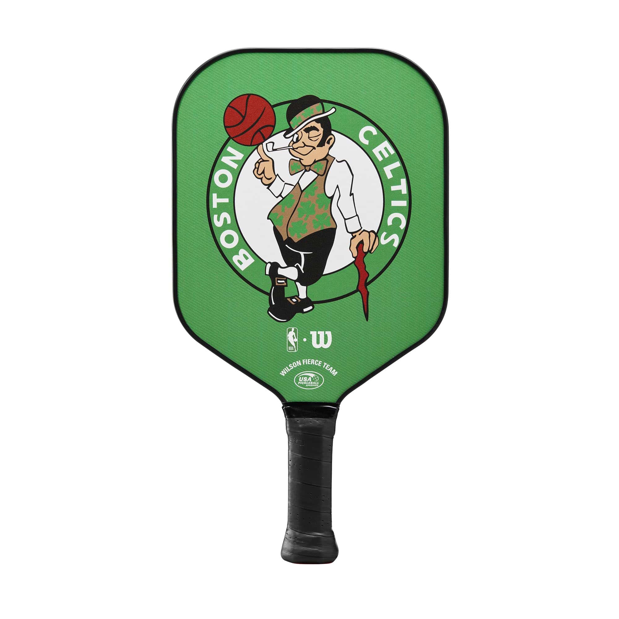 Paleta de Pickleball WILSON NBA Collection -Verde/Blanco