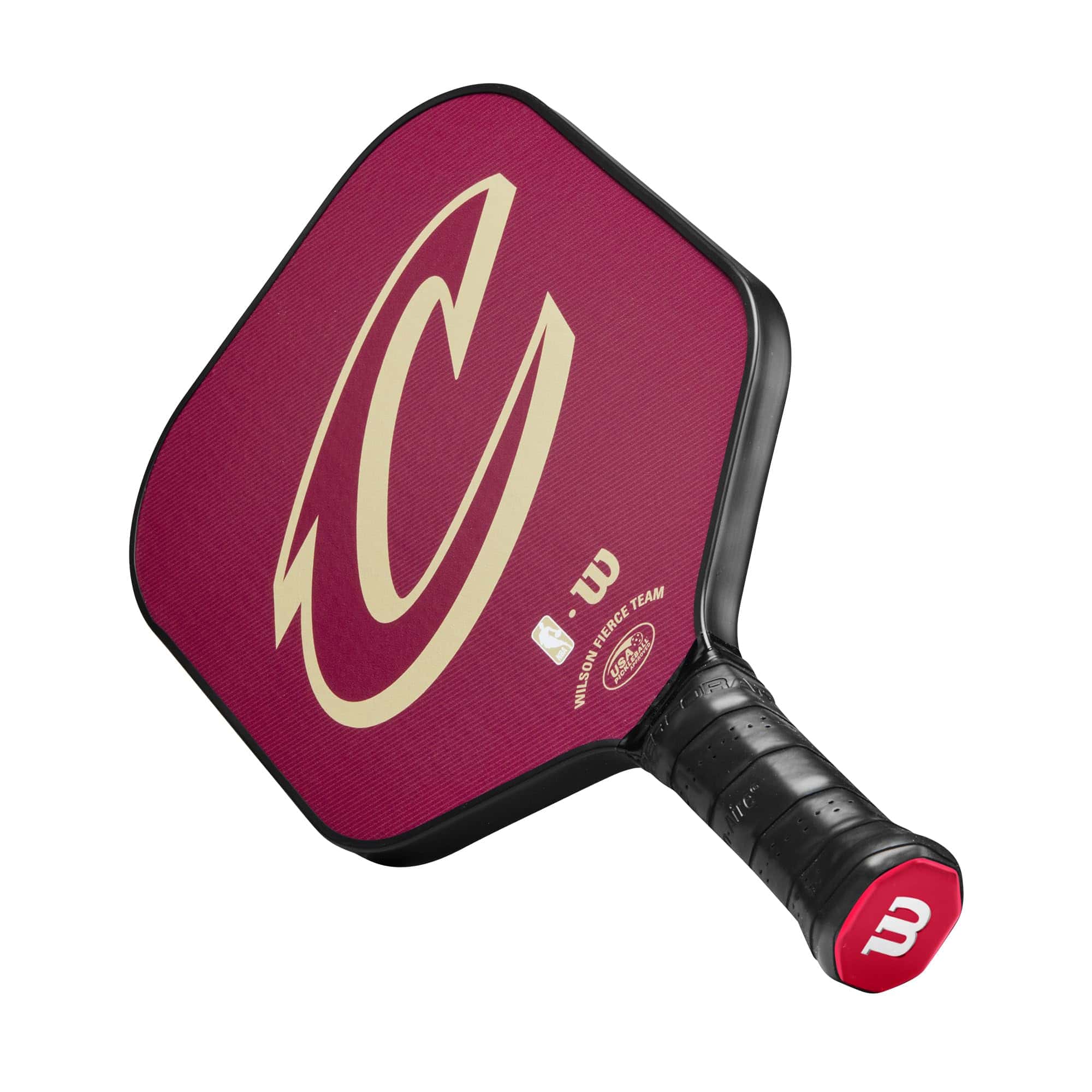 Pala de Pickleball Wilson NBA Collection -Vino/Marino/Oro - Imagen 7