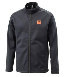 Chamarra Negra KTM Pure Softshell de Manga Larga a Prueba