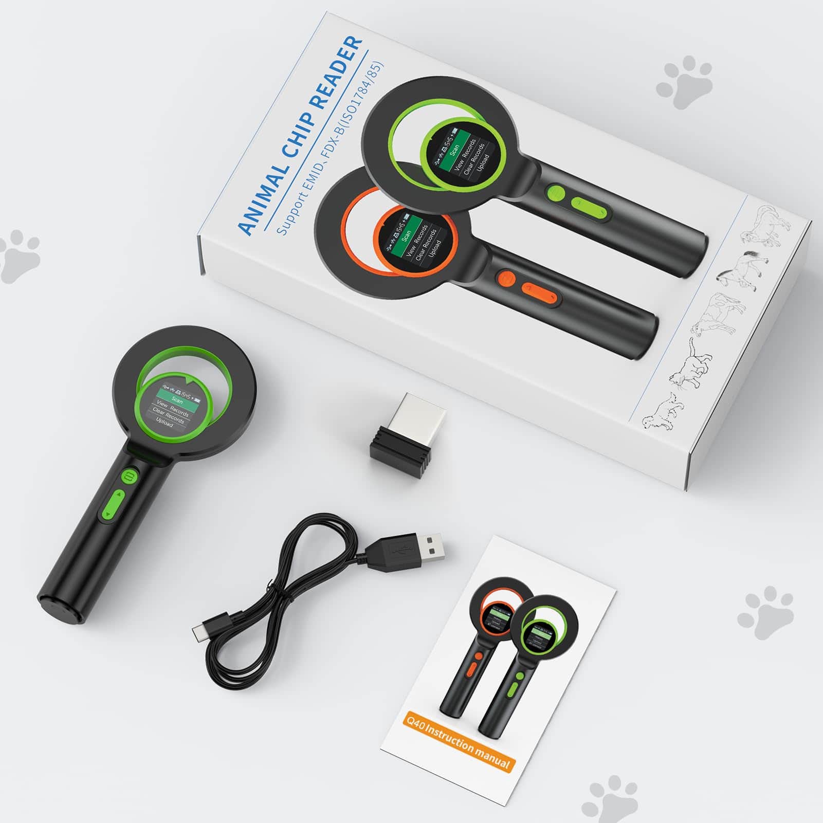 Escáner de Microchip para Mascotas Alacrity, Lector de - Imagen 9