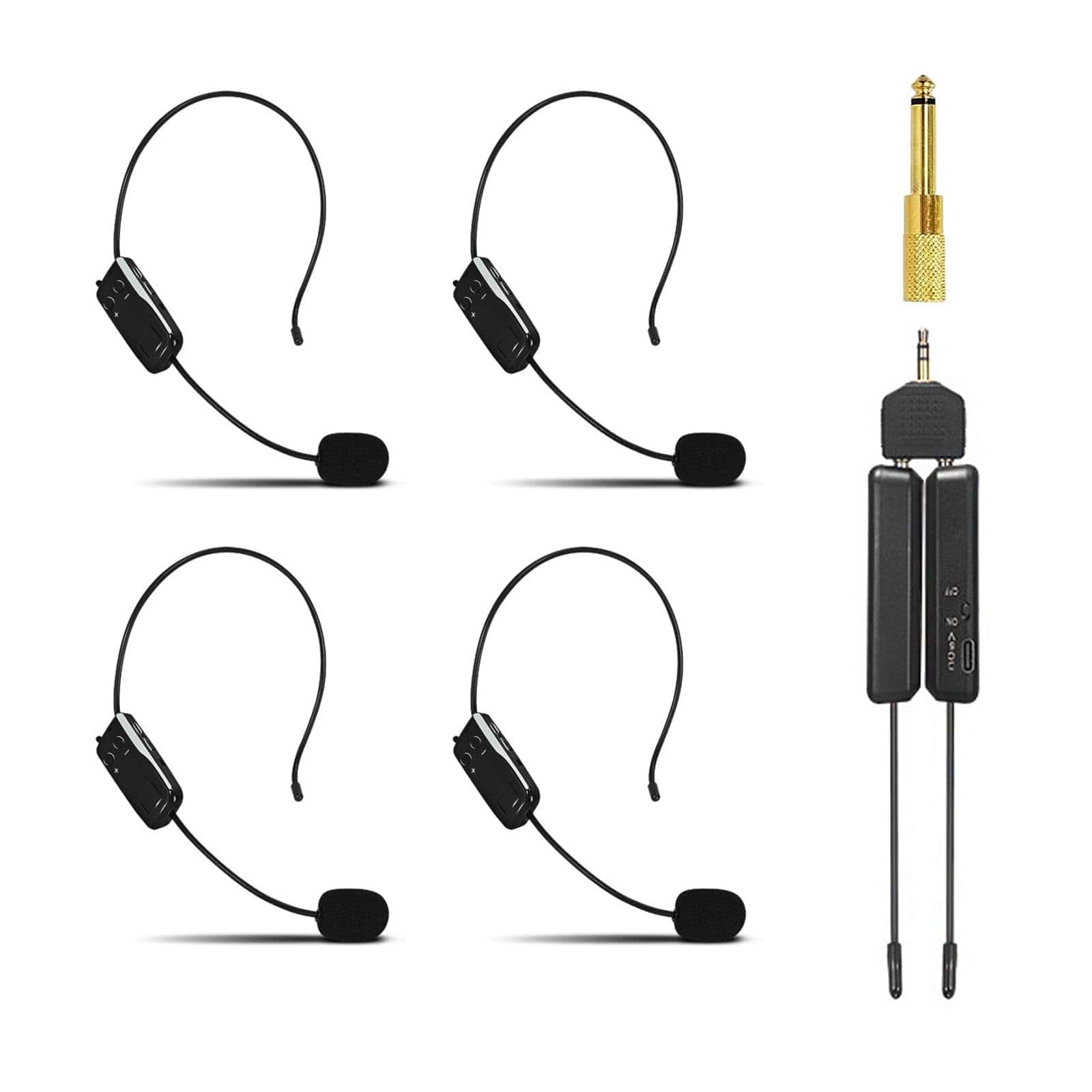 Sistema de Micrófono Inalámbrico MICVISTA para 4 Personas,