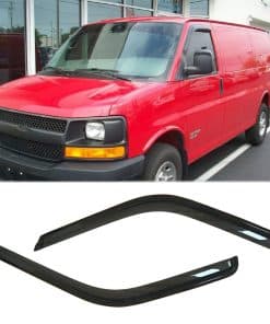 Juego de 2 deflectores de viento laterales a prueba de