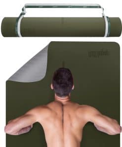 Tapete de Yoga Extra Ancho Gogokiwi para -Verde Oliva