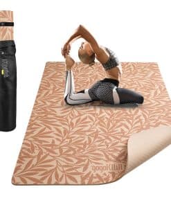 Tapete de Yoga Gogokiwi Grande (6'x4') Extra Ancho y Grueso