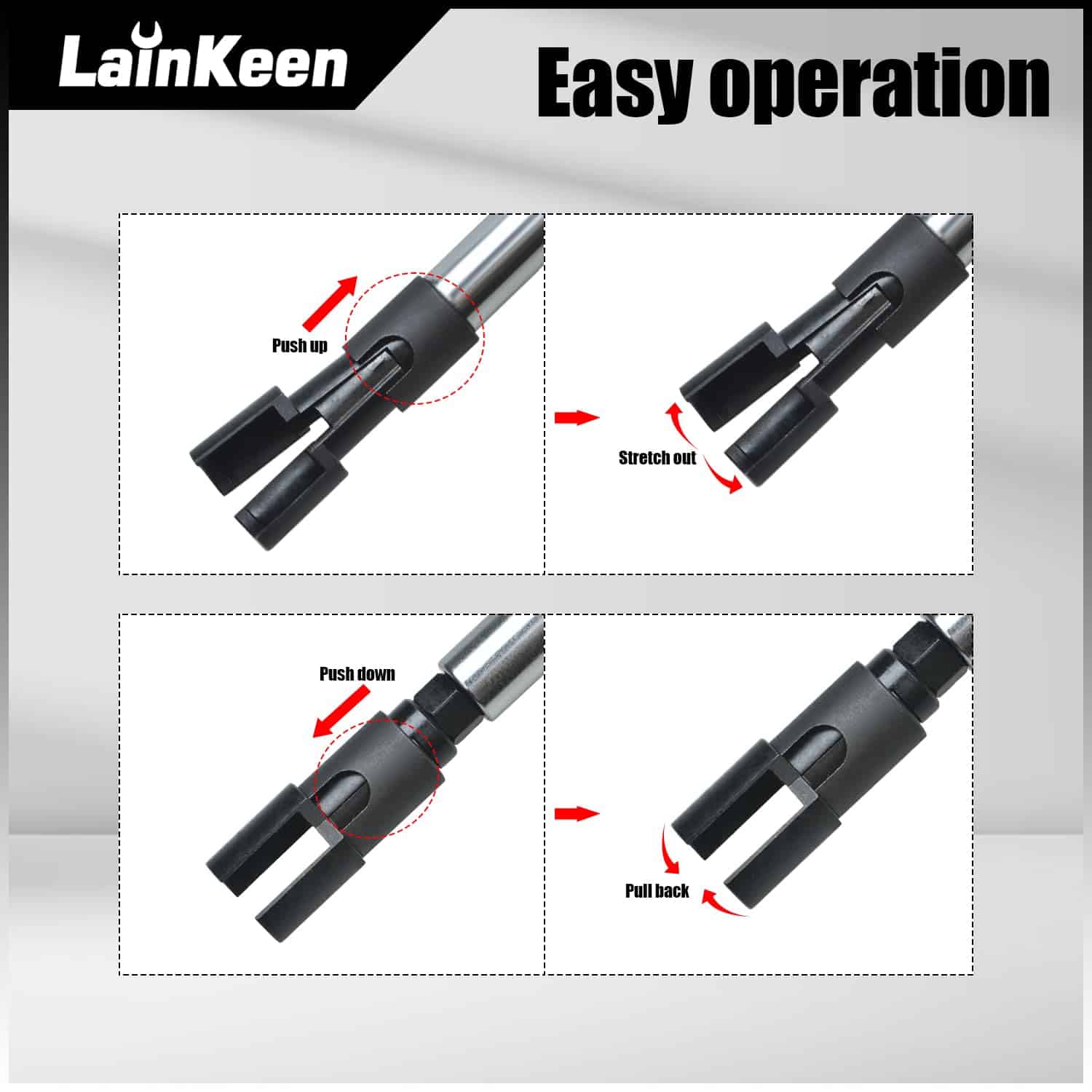 Kit de extracción de inyectores de combustible LainKeen - Imagen 8
